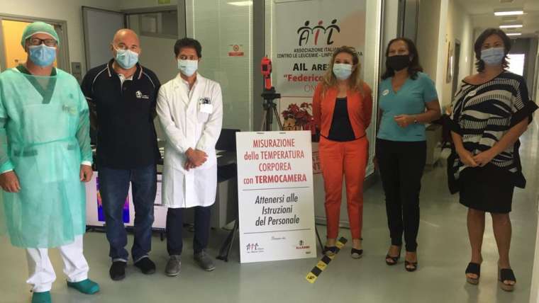 Ospedale La Fratta: donazione di Termoscanner