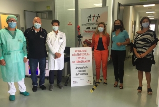 Ospedale La Fratta: donazione di Termoscanner